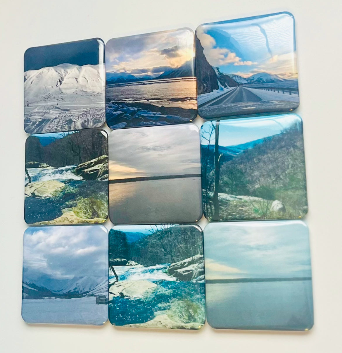 2 x 2" Square Magnets